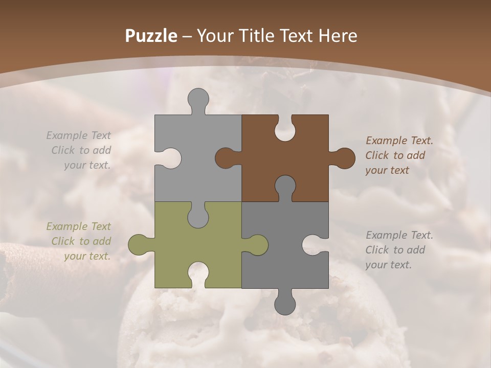 Dessert Culinary Menu PowerPoint Template