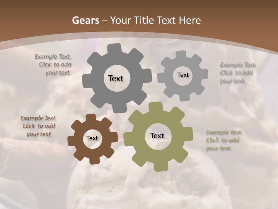 Dessert Culinary Menu PowerPoint Template