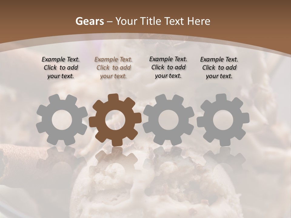Dessert Culinary Menu PowerPoint Template