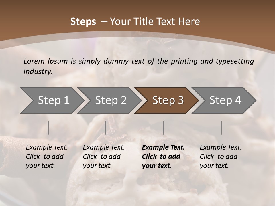 Dessert Culinary Menu PowerPoint Template