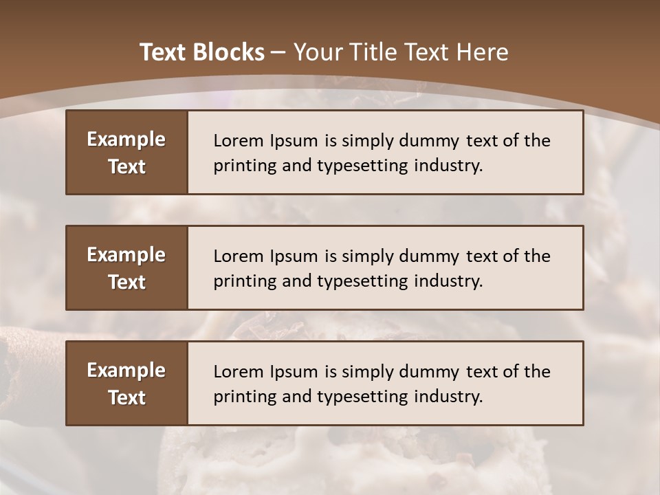 Dessert Culinary Menu PowerPoint Template