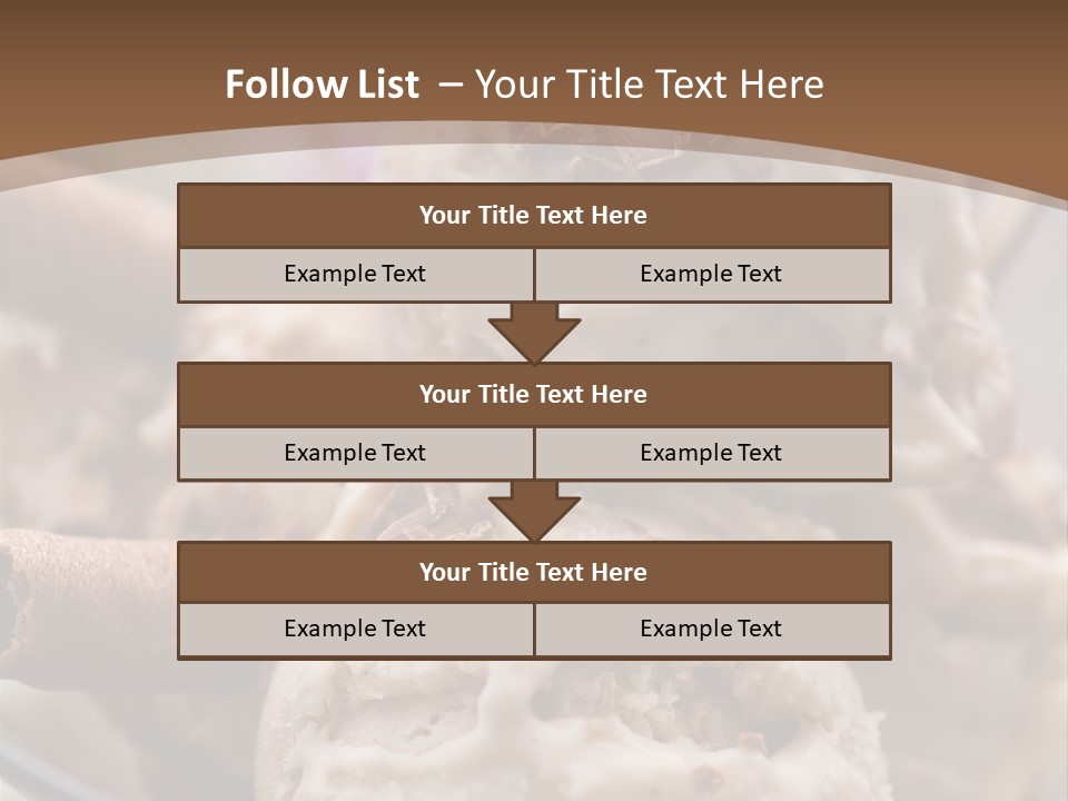 Dessert Culinary Menu PowerPoint Template