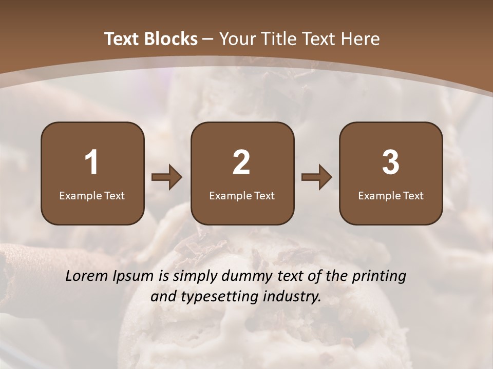 Dessert Culinary Menu PowerPoint Template