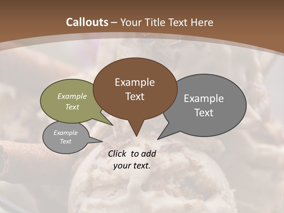 Dessert Culinary Menu PowerPoint Template
