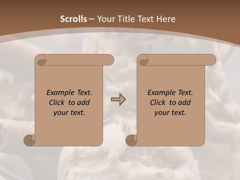 Dessert Culinary Menu PowerPoint Template