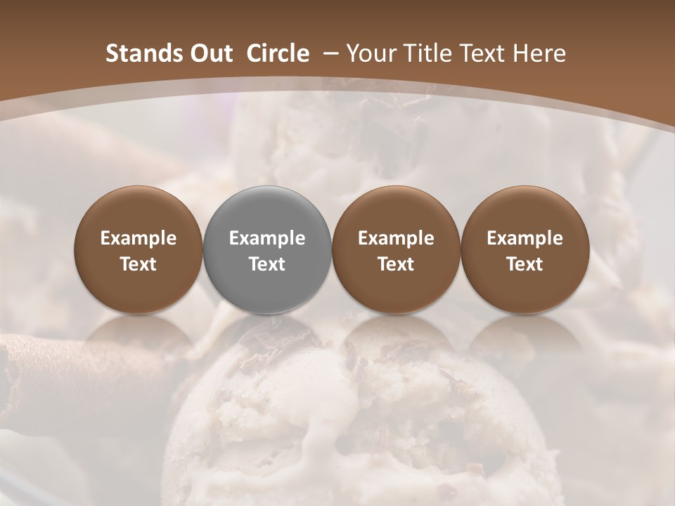 Dessert Culinary Menu PowerPoint Template