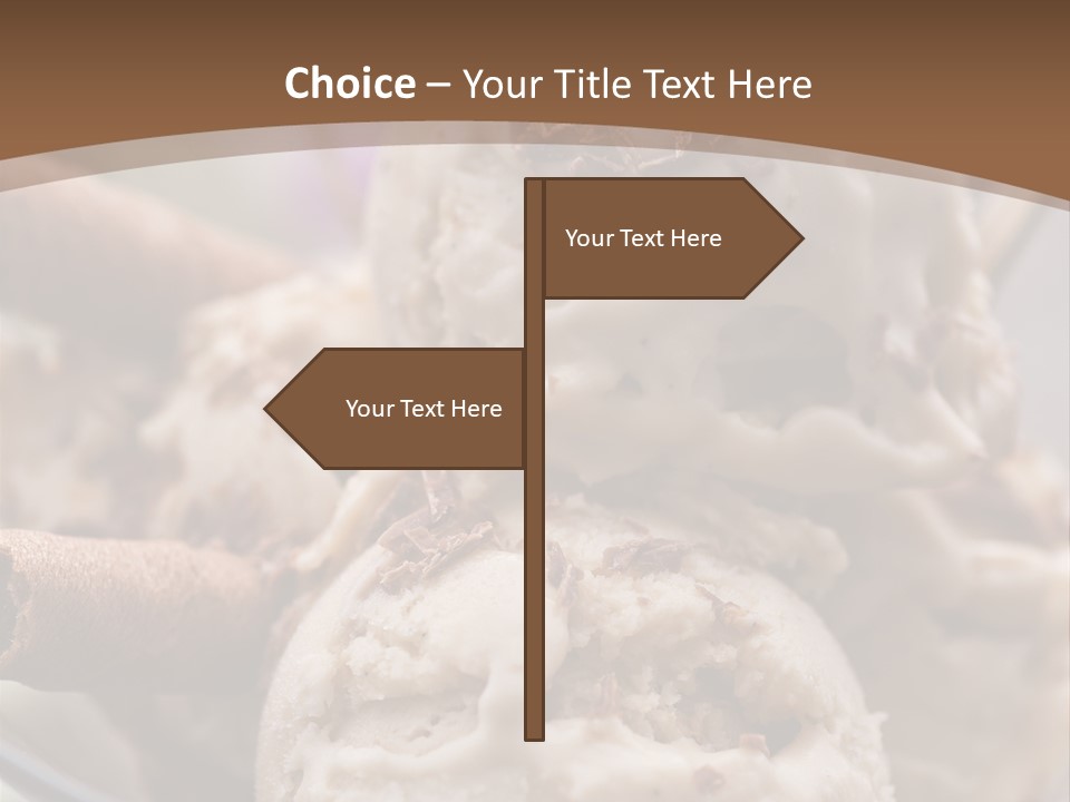 Dessert Culinary Menu PowerPoint Template
