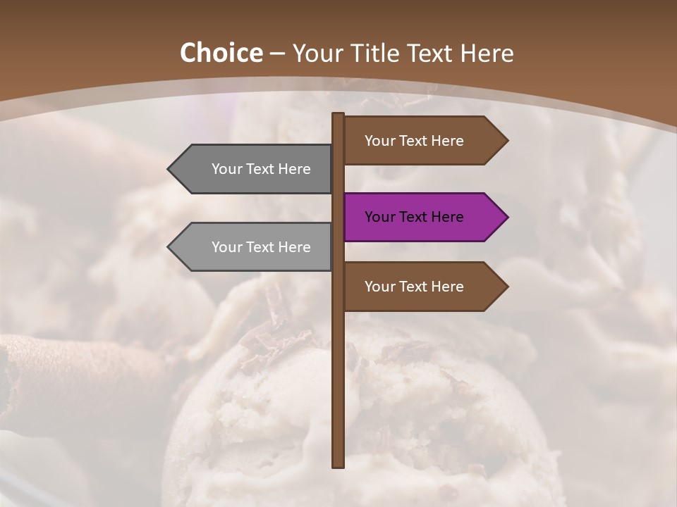 Dessert Culinary Menu PowerPoint Template