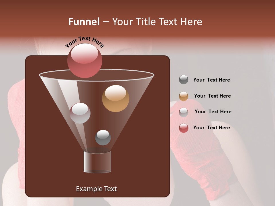 Practicing Athlete Sweating PowerPoint Template