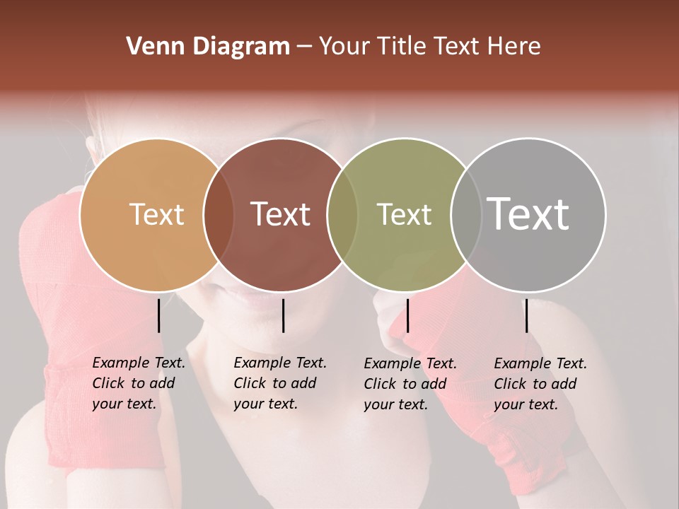 Practicing Athlete Sweating PowerPoint Template