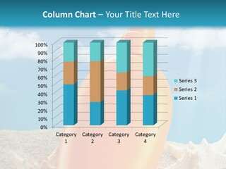 Sunscreen Sand Background PowerPoint Template