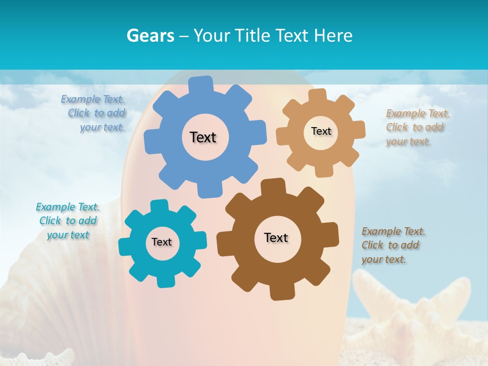 Packaging Sunscreen Solar PowerPoint Template