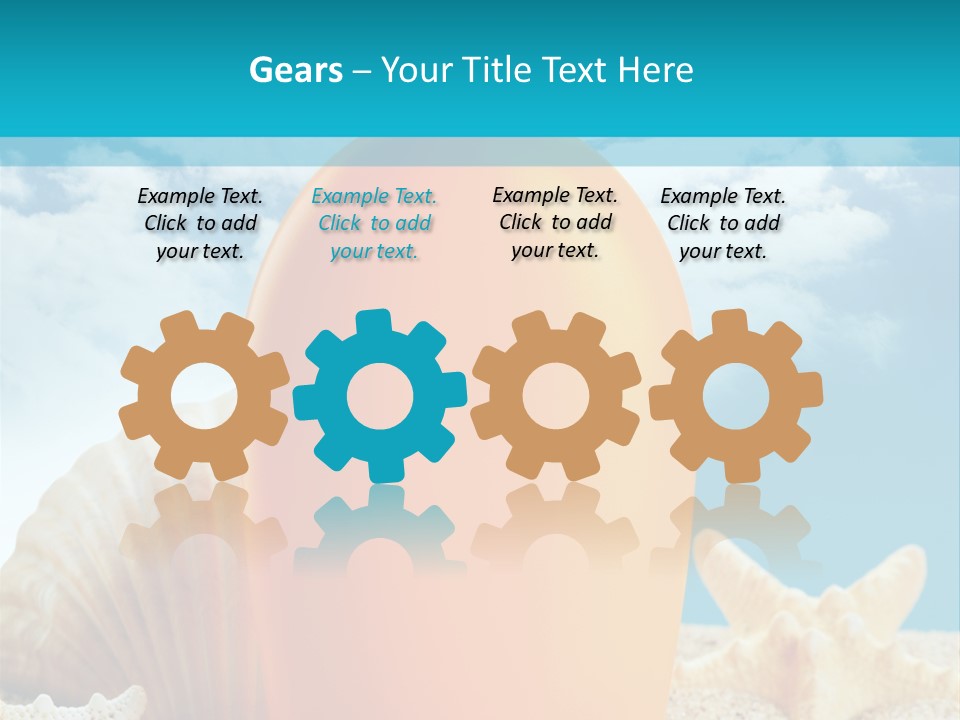 Packaging Sunscreen Solar PowerPoint Template