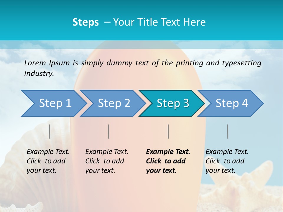 Packaging Sunscreen Solar PowerPoint Template