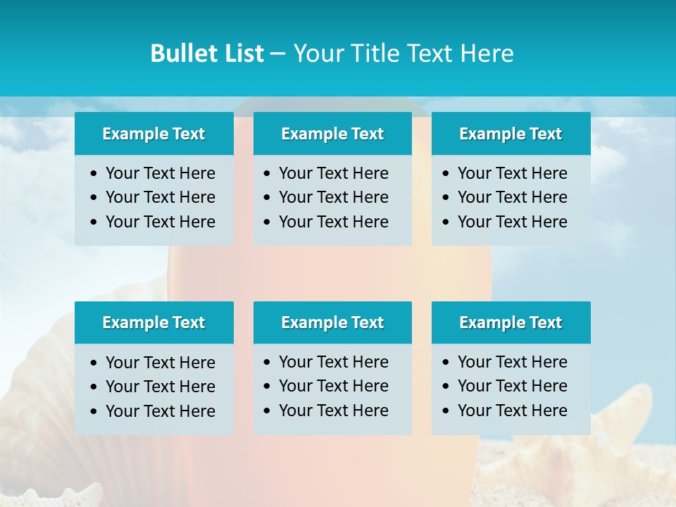 Packaging Sunscreen Solar PowerPoint Template