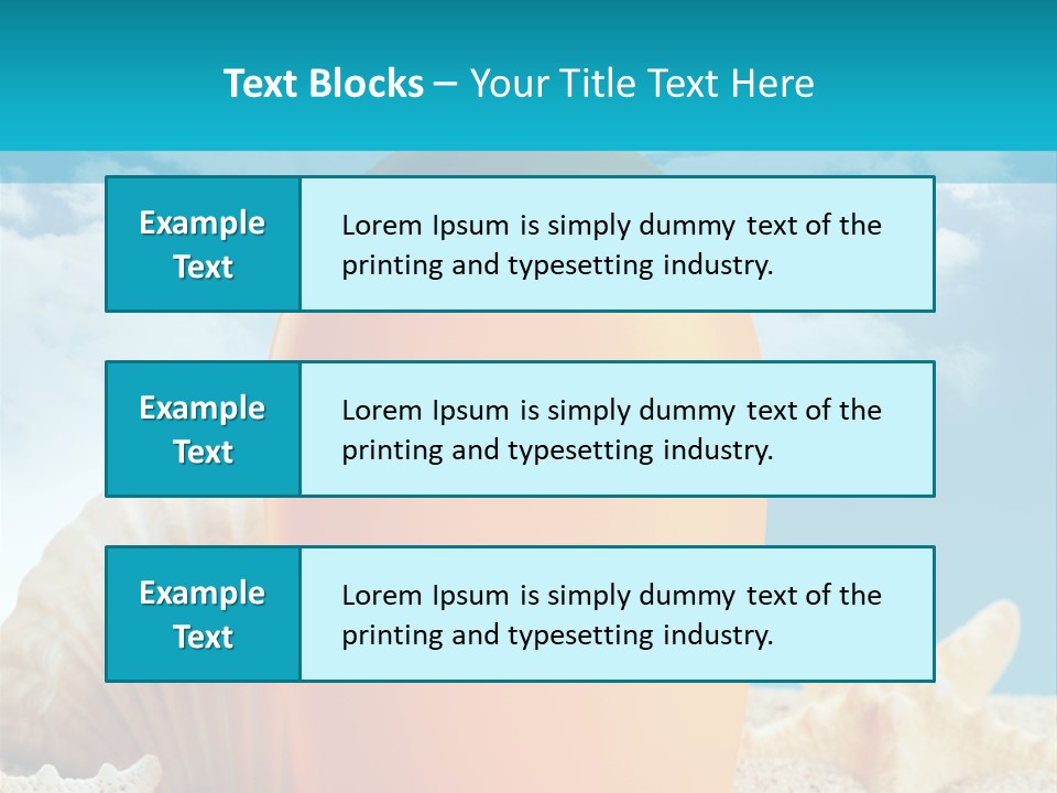 Packaging Sunscreen Solar PowerPoint Template