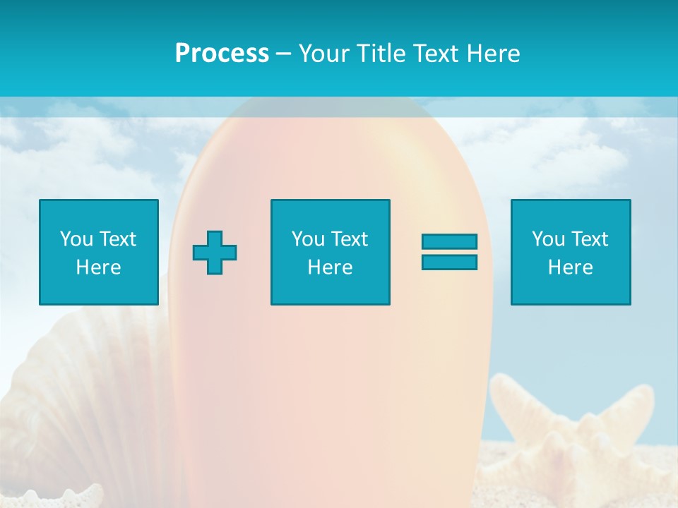 Packaging Sunscreen Solar PowerPoint Template