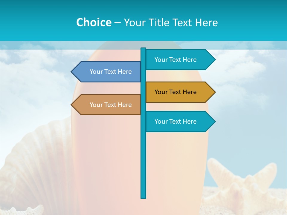 Packaging Sunscreen Solar PowerPoint Template