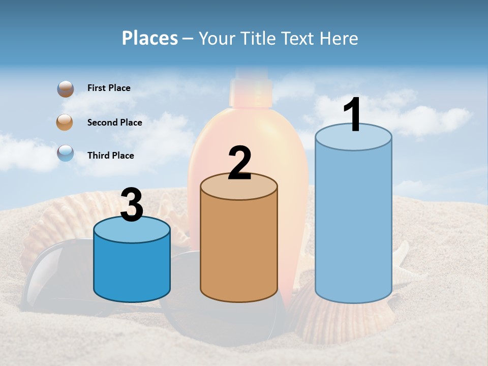 Background Hygiene Bottle PowerPoint Template