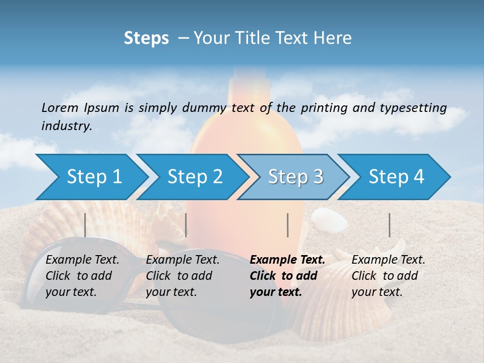 Background Hygiene Bottle PowerPoint Template
