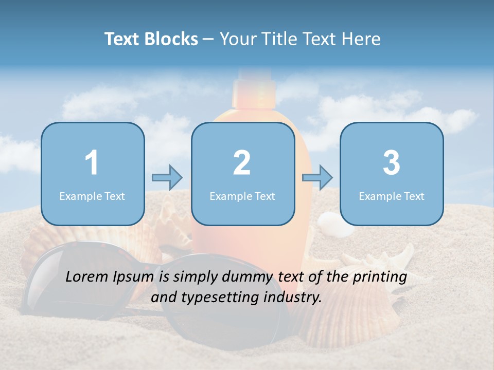 Background Hygiene Bottle PowerPoint Template