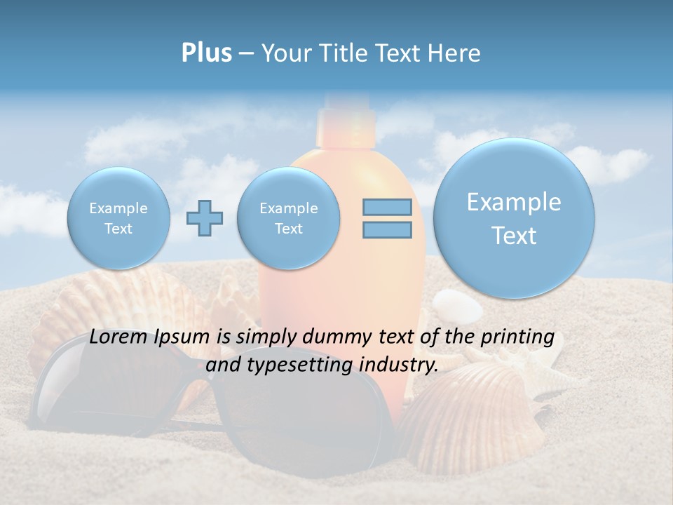 Background Hygiene Bottle PowerPoint Template