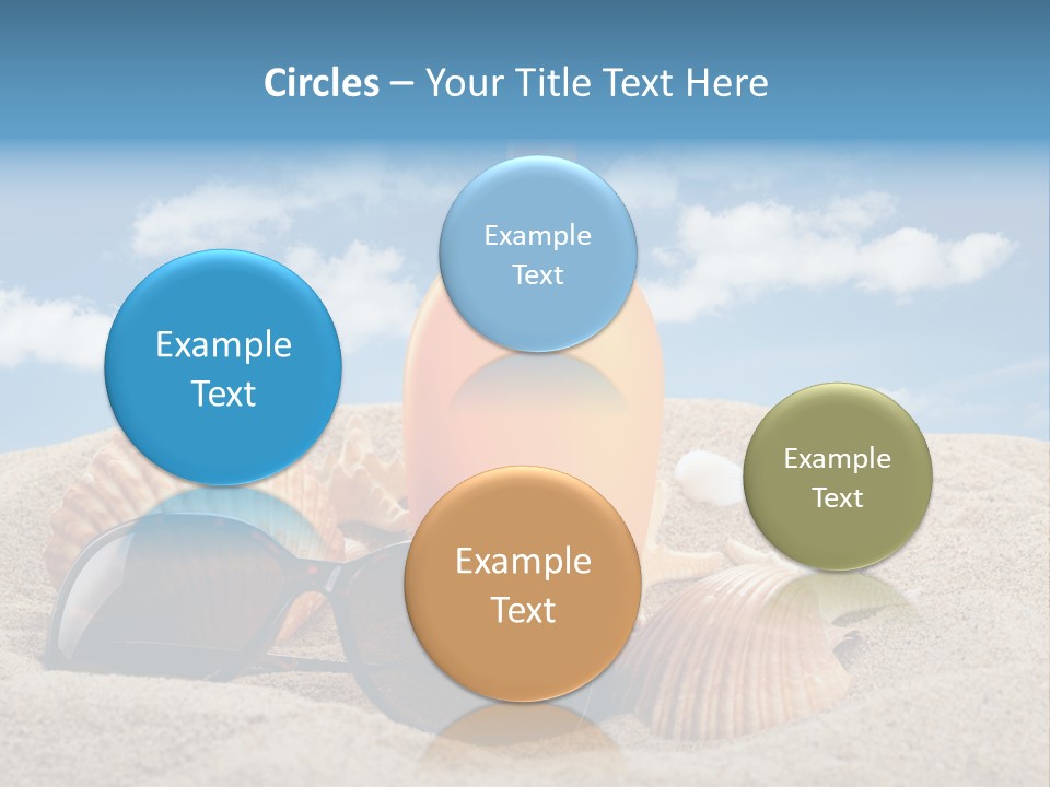 Background Hygiene Bottle PowerPoint Template