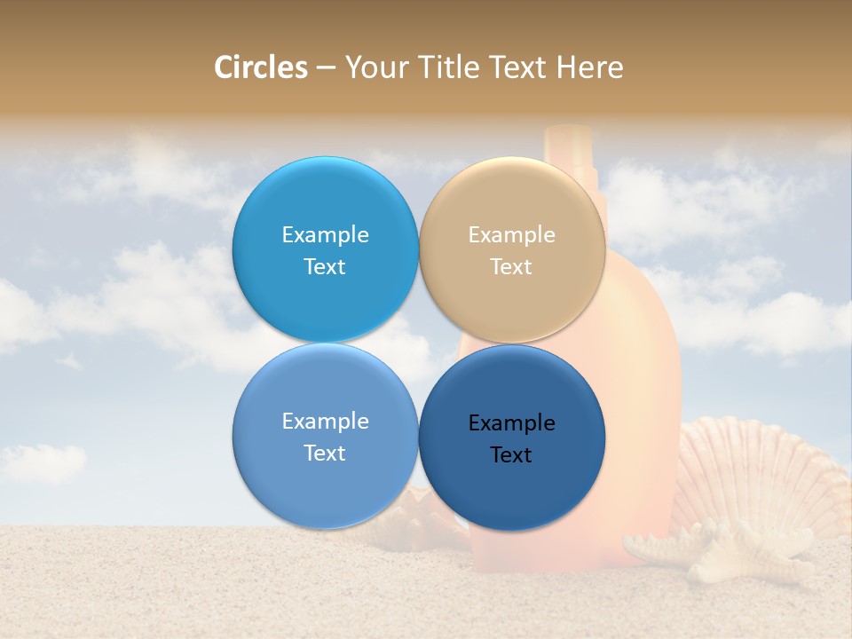 Sunscreen Cream Summer PowerPoint Template