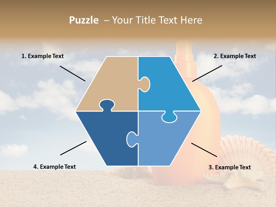 Sunscreen Cream Summer PowerPoint Template