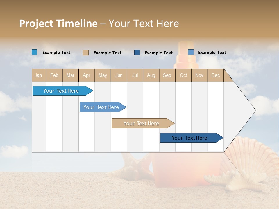 Sunscreen Cream Summer PowerPoint Template