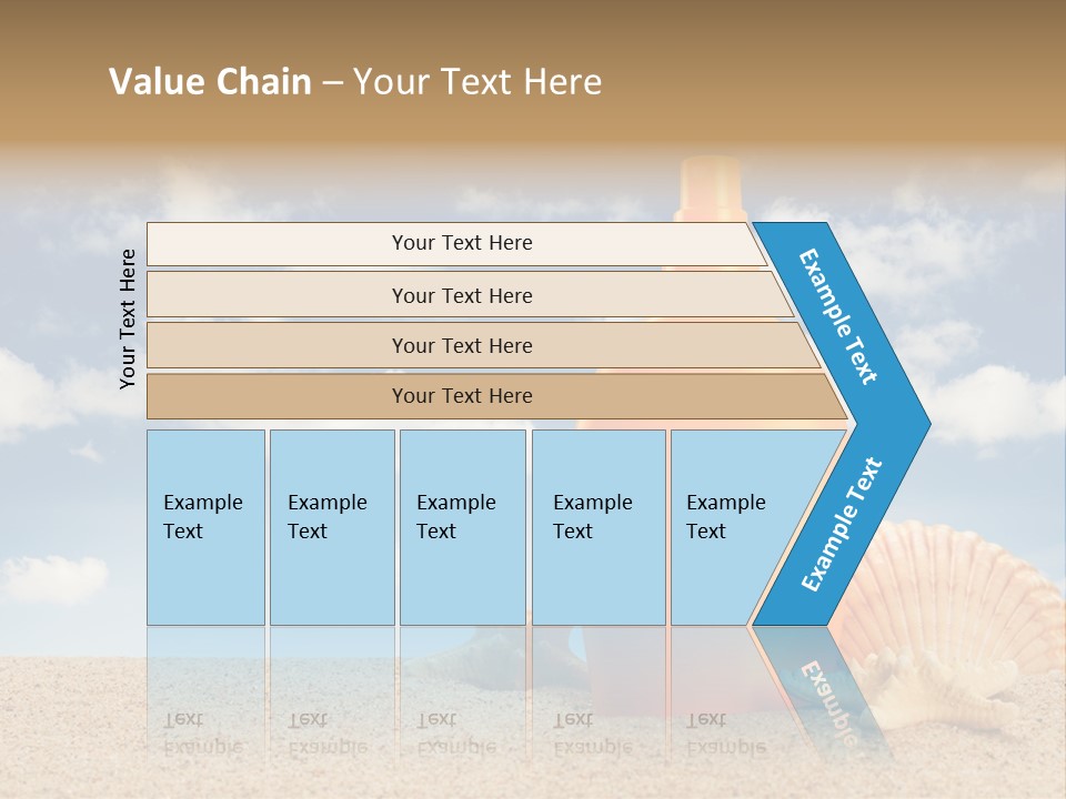 Sunscreen Cream Summer PowerPoint Template