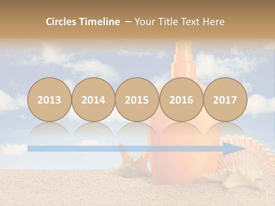 Sunscreen Cream Summer PowerPoint Template