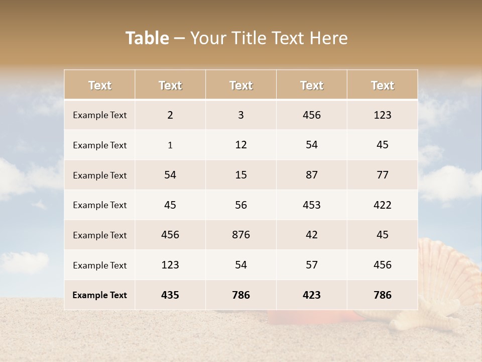 Sunscreen Cream Summer PowerPoint Template