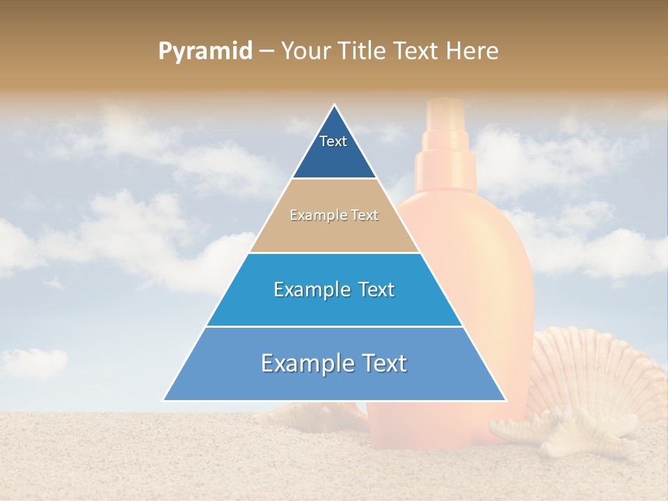 Sunscreen Cream Summer PowerPoint Template