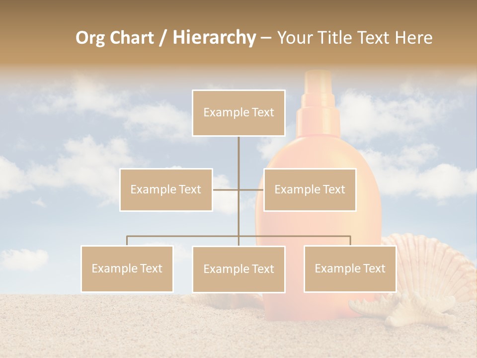 Sunscreen Cream Summer PowerPoint Template