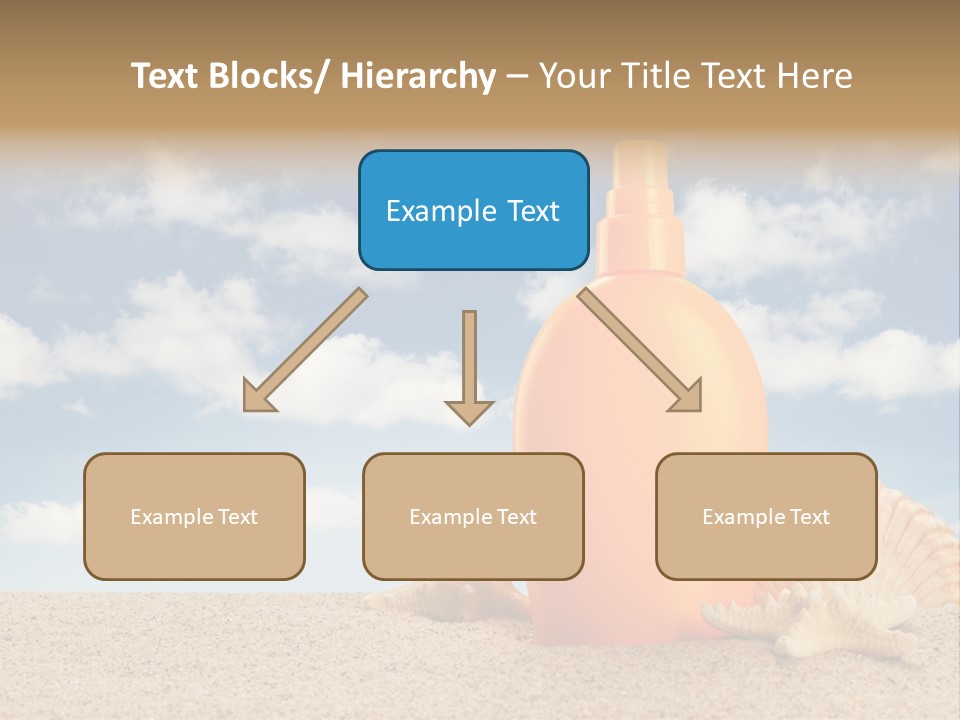 Sunscreen Cream Summer PowerPoint Template