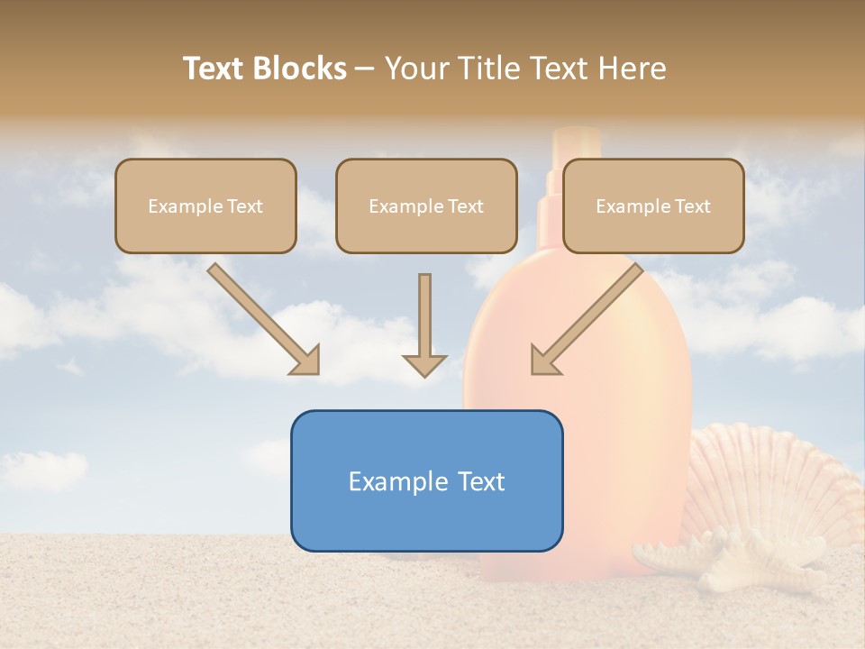 Sunscreen Cream Summer PowerPoint Template