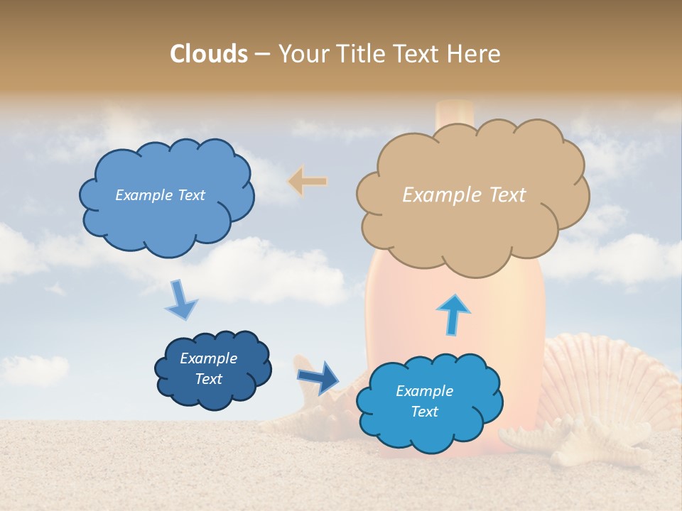 Sunscreen Cream Summer PowerPoint Template