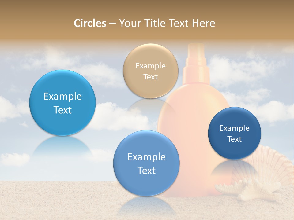 Sunscreen Cream Summer PowerPoint Template