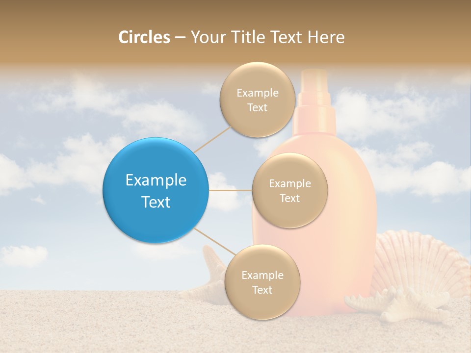 Sunscreen Cream Summer PowerPoint Template