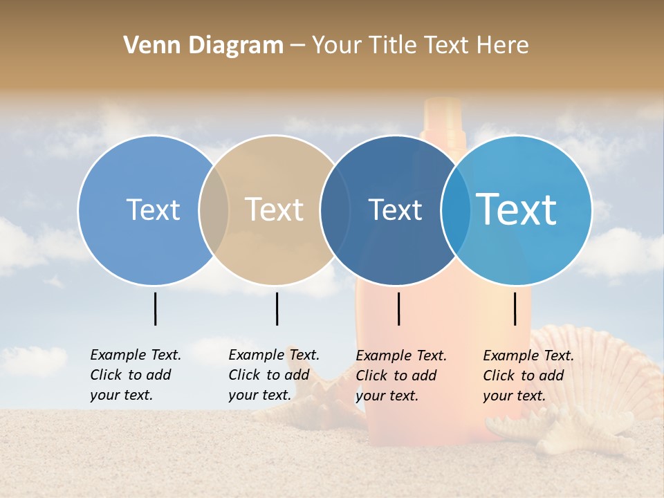 Sunscreen Cream Summer PowerPoint Template