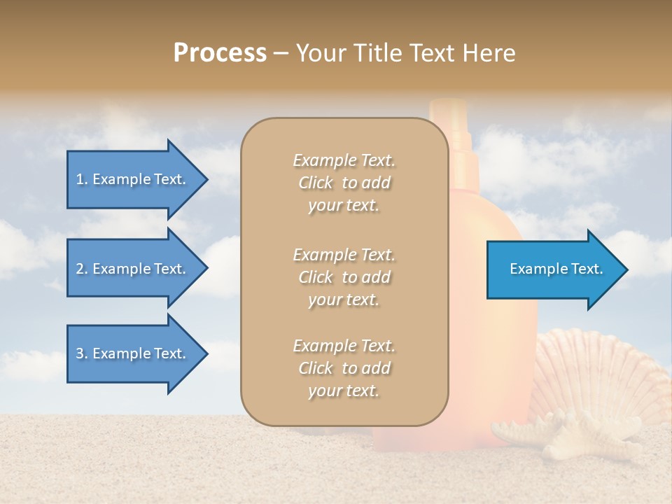 Sunscreen Cream Summer PowerPoint Template
