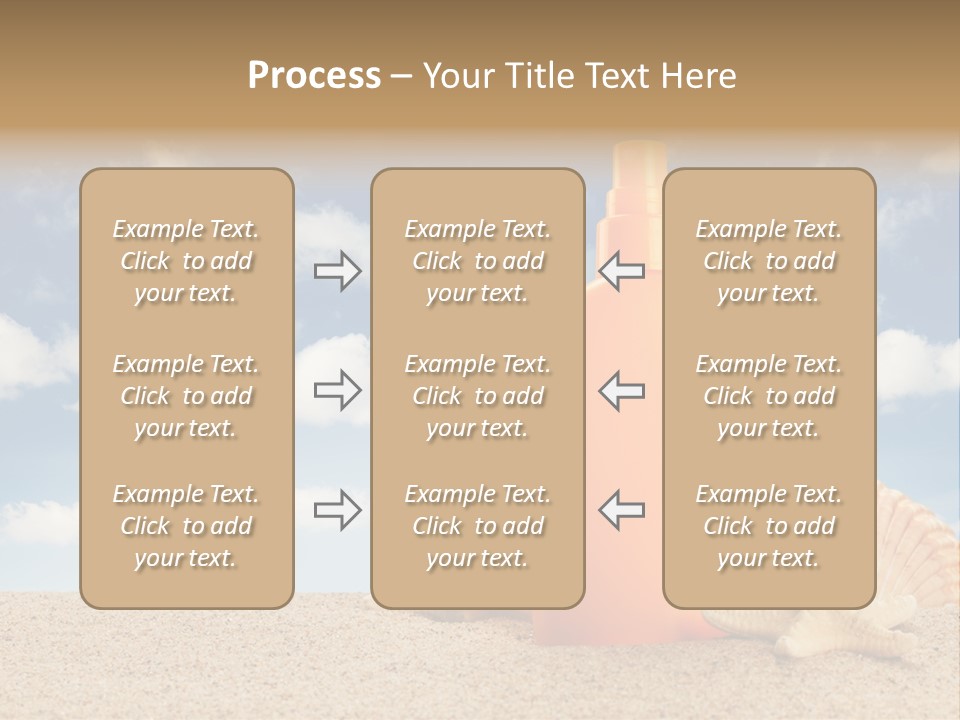 Sunscreen Cream Summer PowerPoint Template
