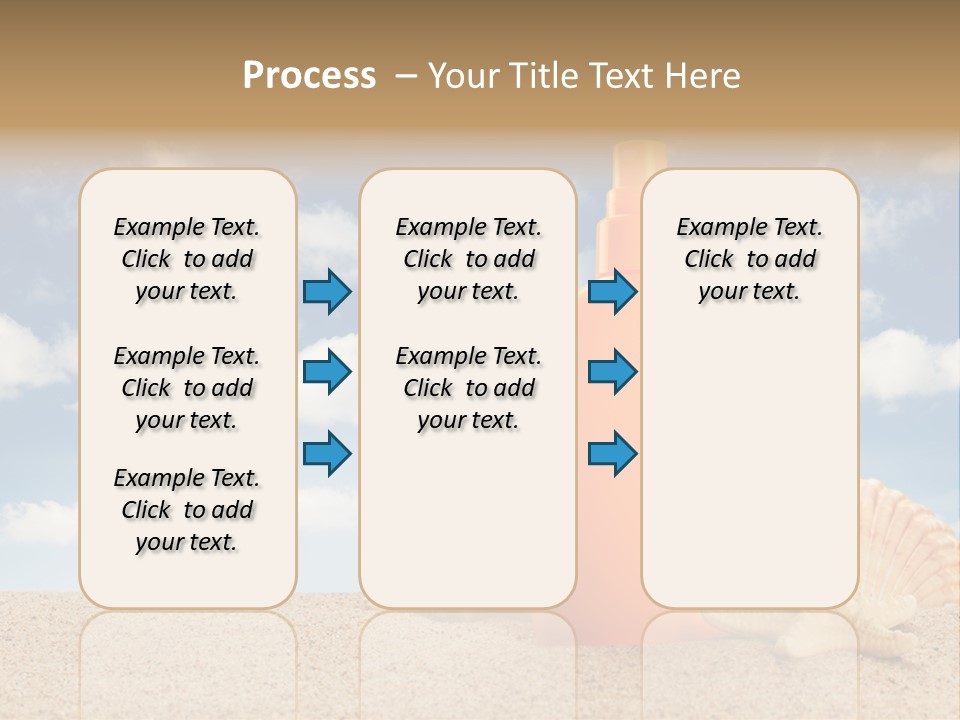 Sunscreen Cream Summer PowerPoint Template