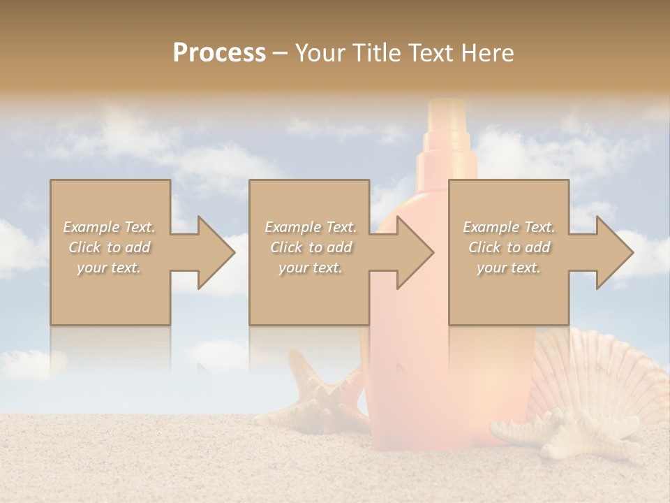 Sunscreen Cream Summer PowerPoint Template