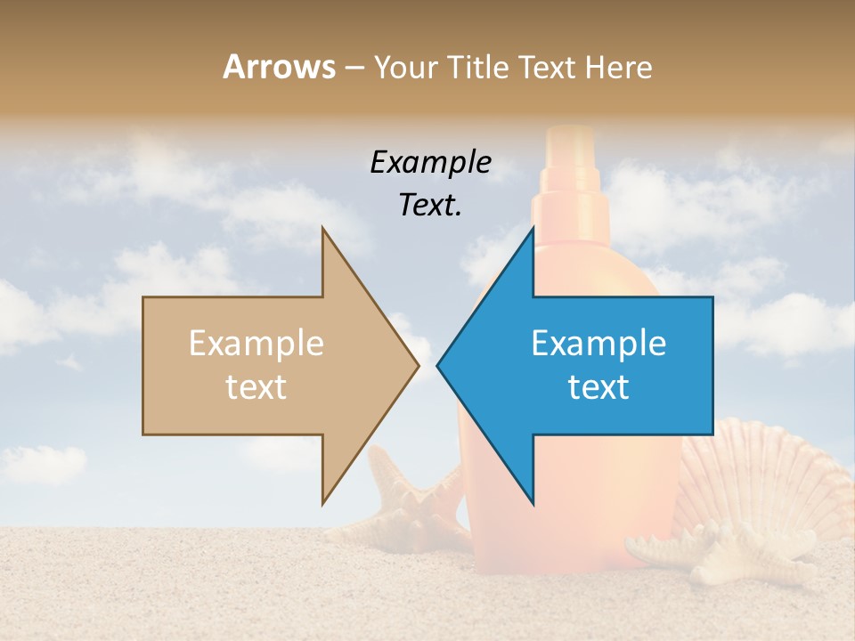 Sunscreen Cream Summer PowerPoint Template