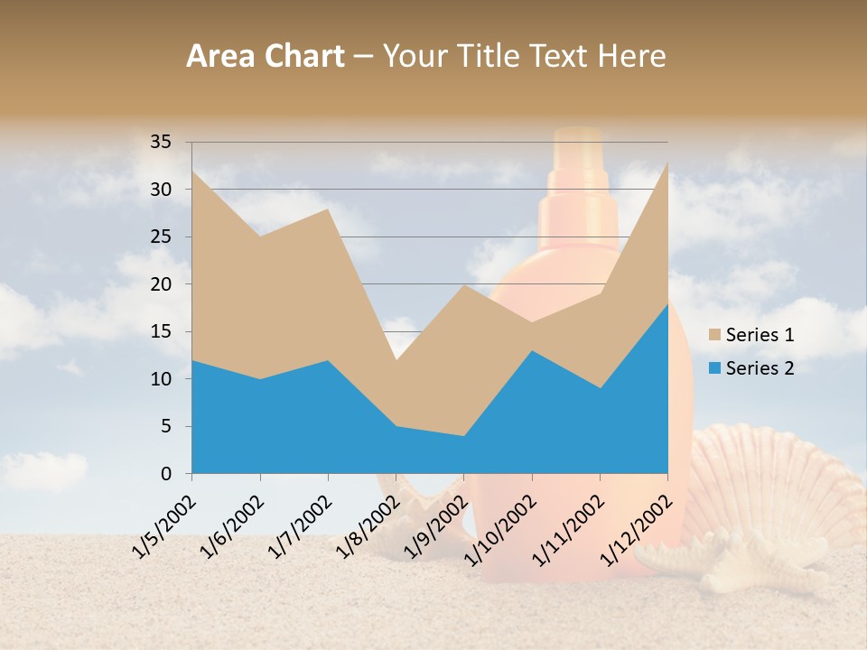 Sunscreen Cream Summer PowerPoint Template