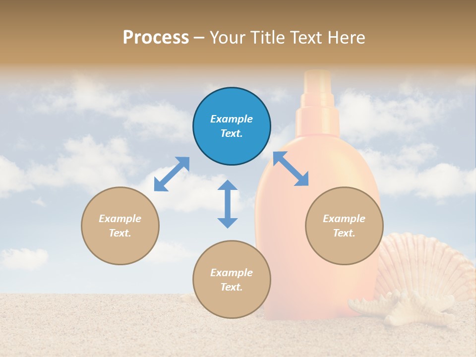 Sunscreen Cream Summer PowerPoint Template