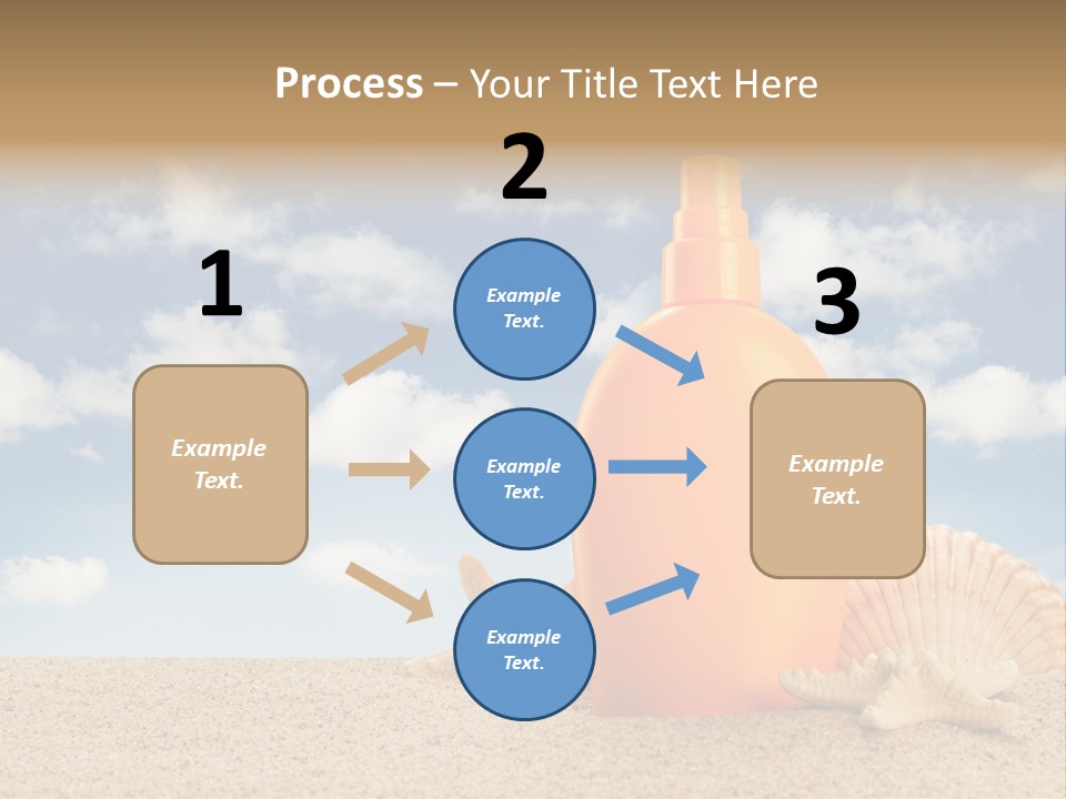 Sunscreen Cream Summer PowerPoint Template