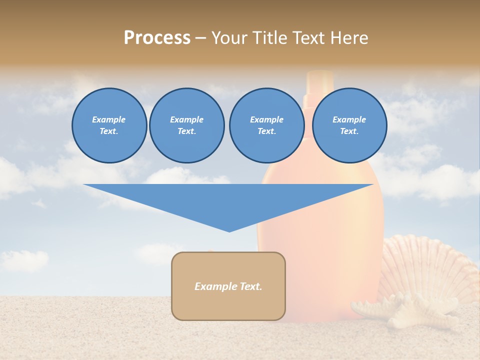 Sunscreen Cream Summer PowerPoint Template